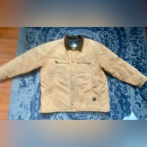 Vintage Berne Bercowear canvas barn work coat XXL, carhartt style, made in USA